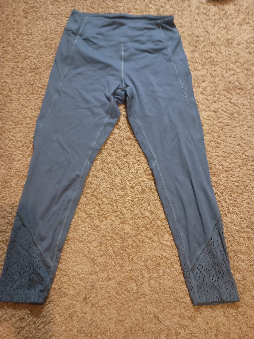 Pink Sport Blue Leggings Medium